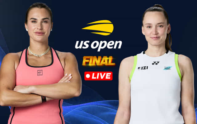 Aryna Sabalenka vs Elena Rybakina Final Live Updates, US Open 2026