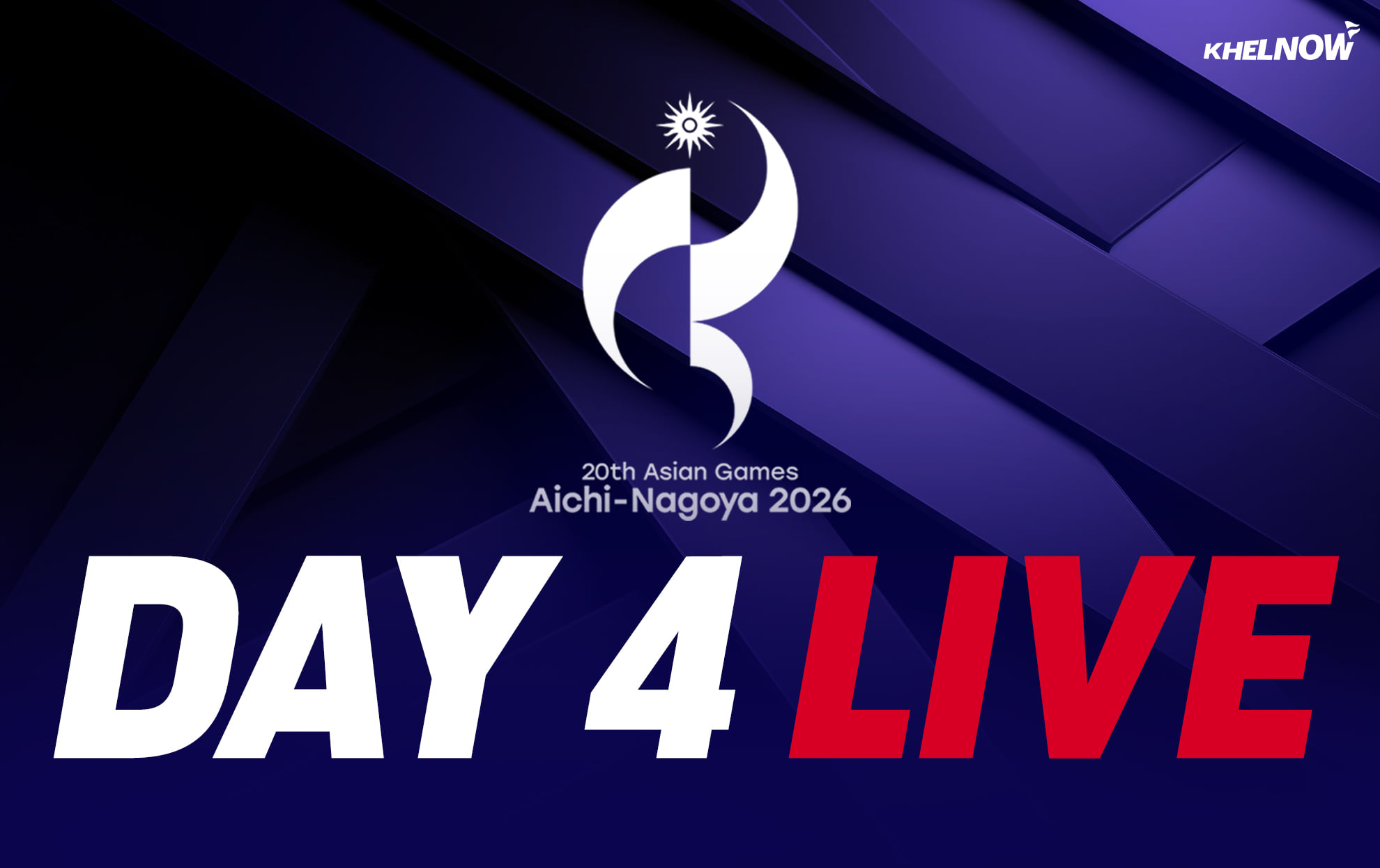 Asian Games 2026 Day 4 Live
