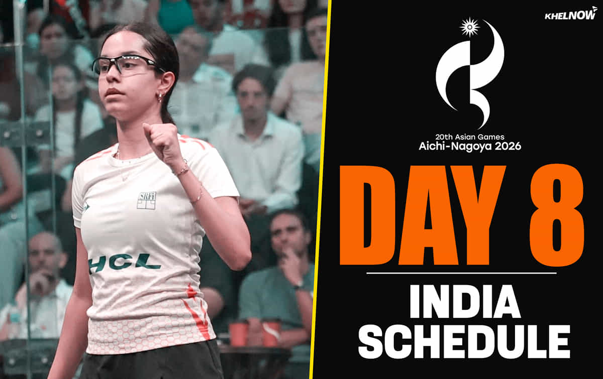Asian Games 2026 - Day 8, India Schedule