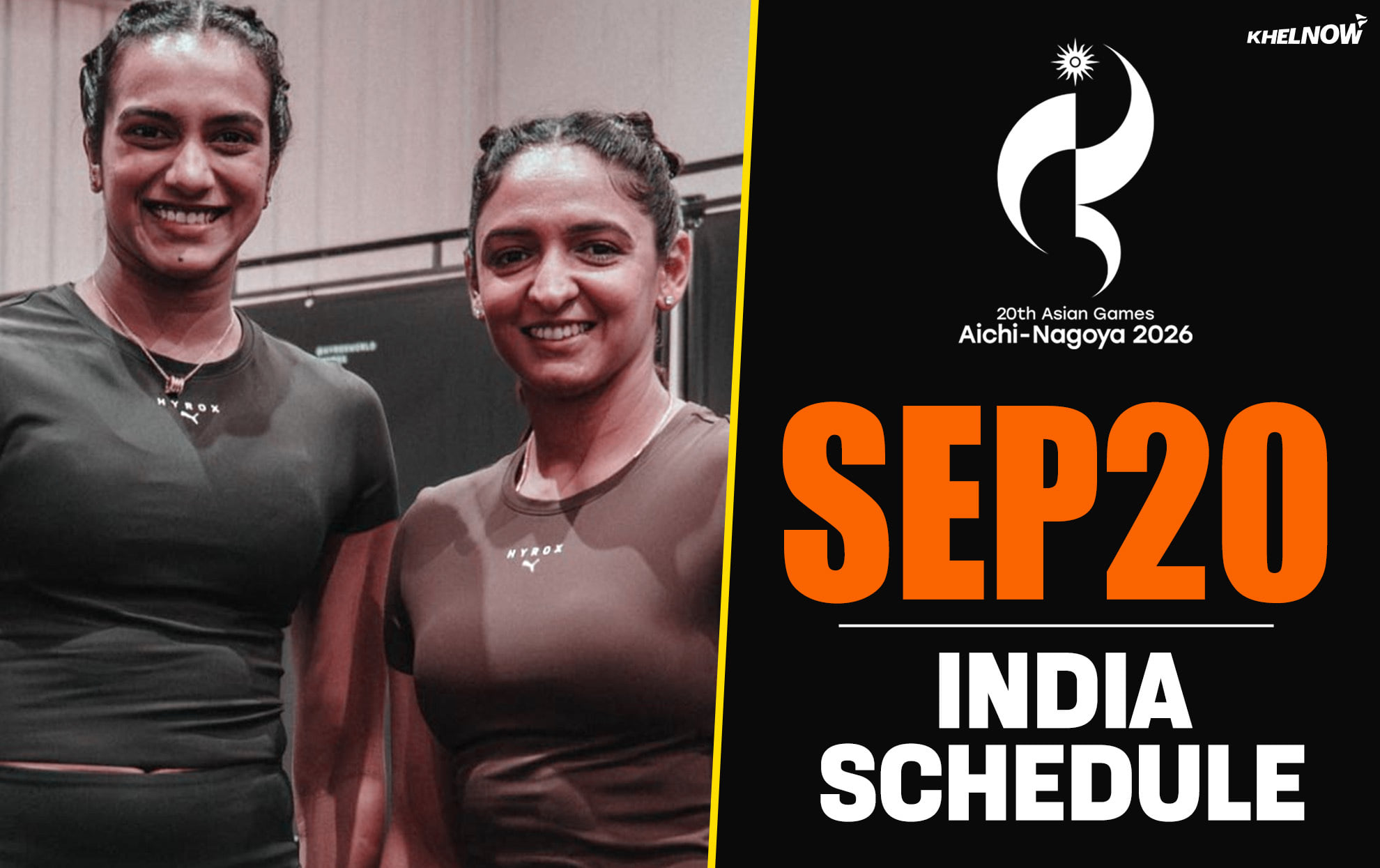 Asian Games 2026: India's updated schedule for Day 1 (September 20)