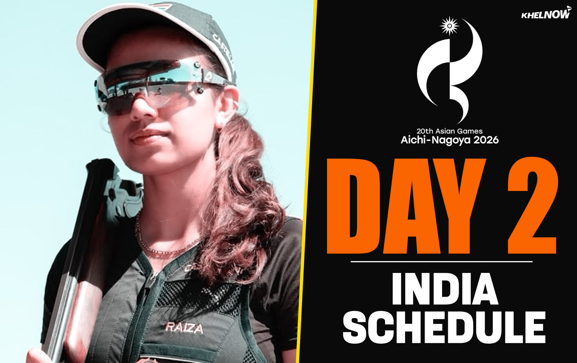 Asian Games 2026: India's updated schedule for Day 2 (September 21)