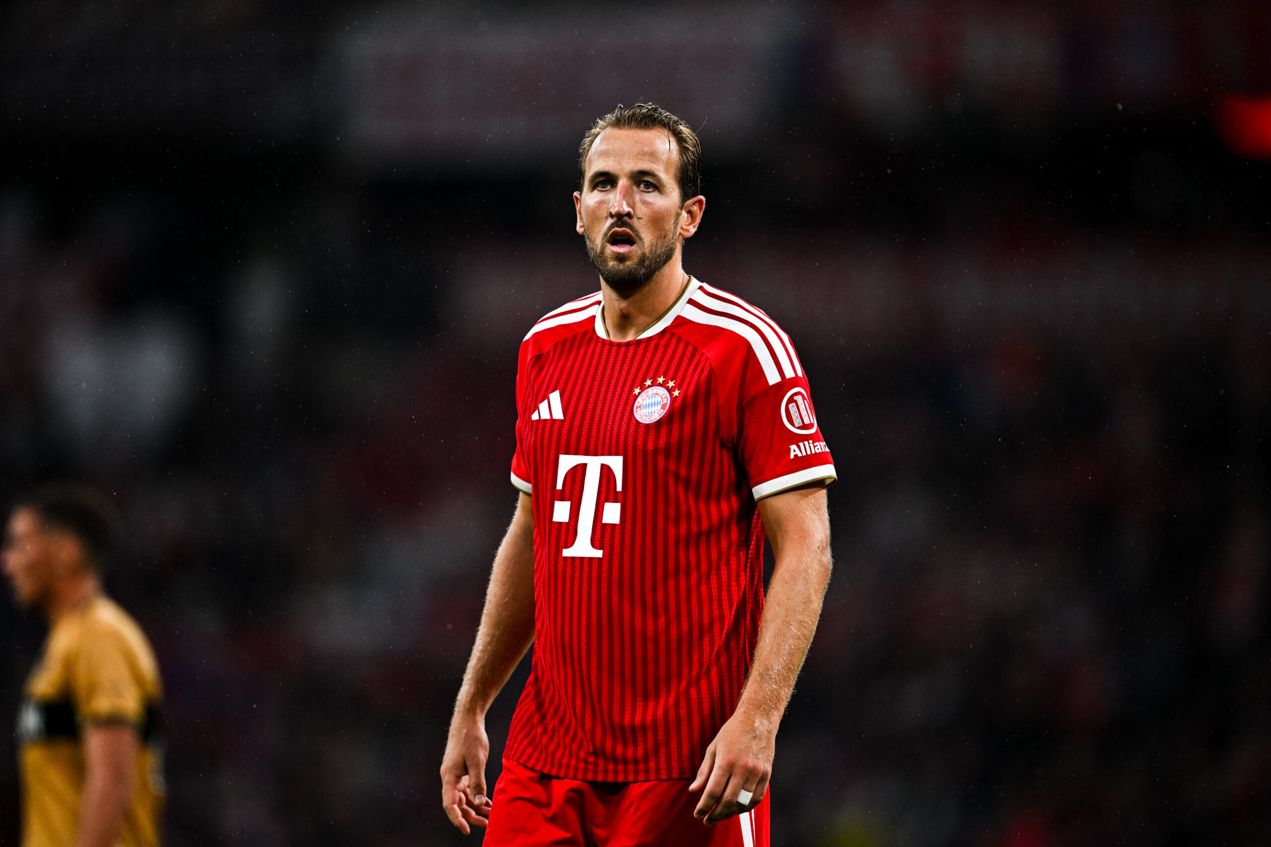 Harry Kane of FC Bayern Munich looks on (Courtesy: DFL/Bundesliga)