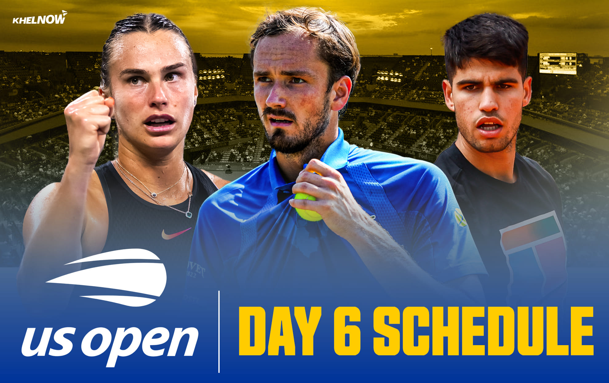 US Open 2026: Full updated schedule for today, Day 6 (September 4)