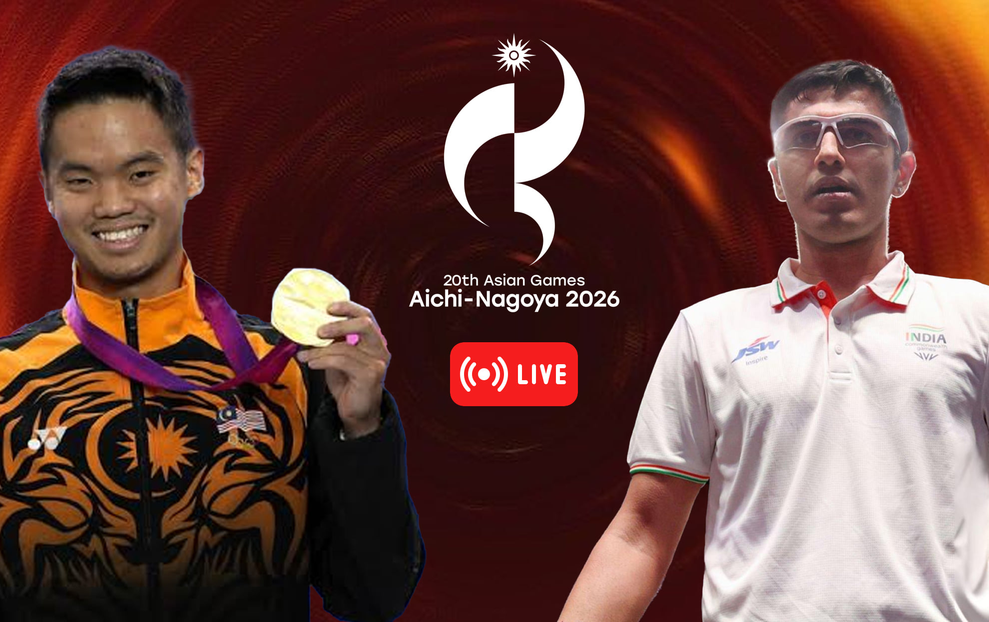 Eain Yow Ng vs Abhay Singh Final Live streaming, TV channel, where & how to watch: Asian Games 2026
