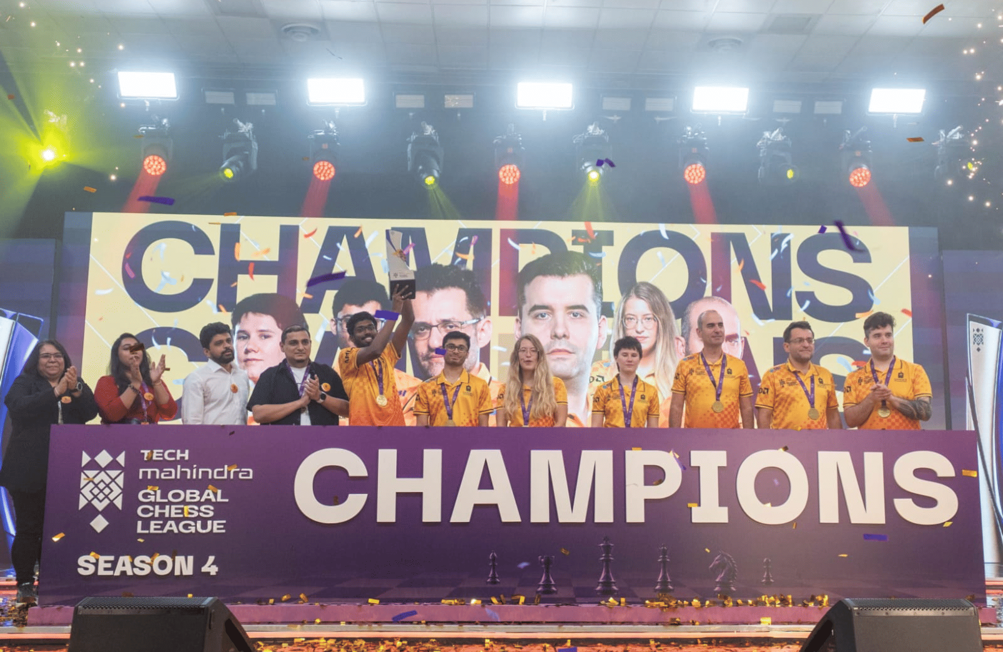 Global Chess League 2026: Grandmasters win first-ever GCL title