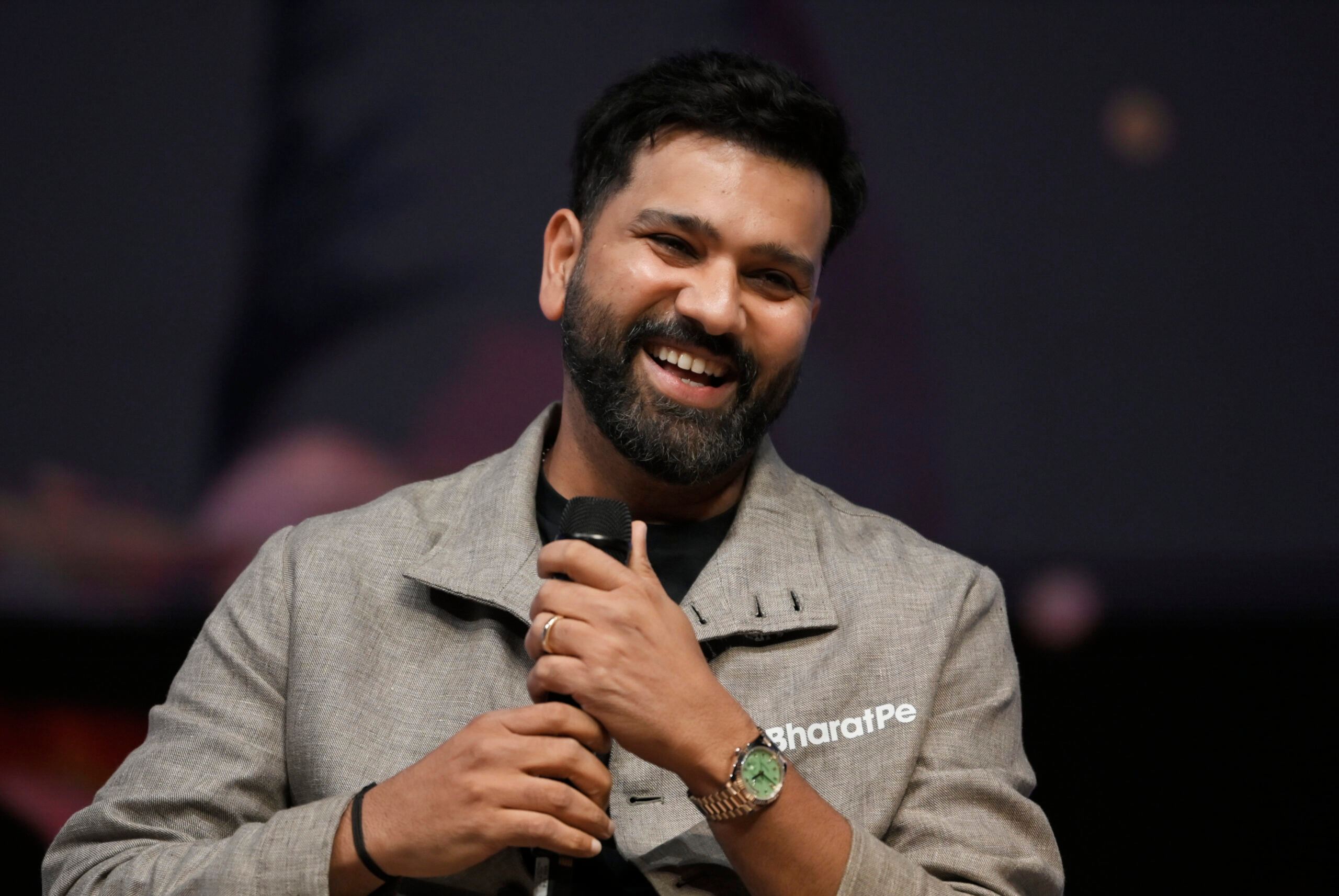 How much rating did Rohit Sharma’s show got from IMDB?