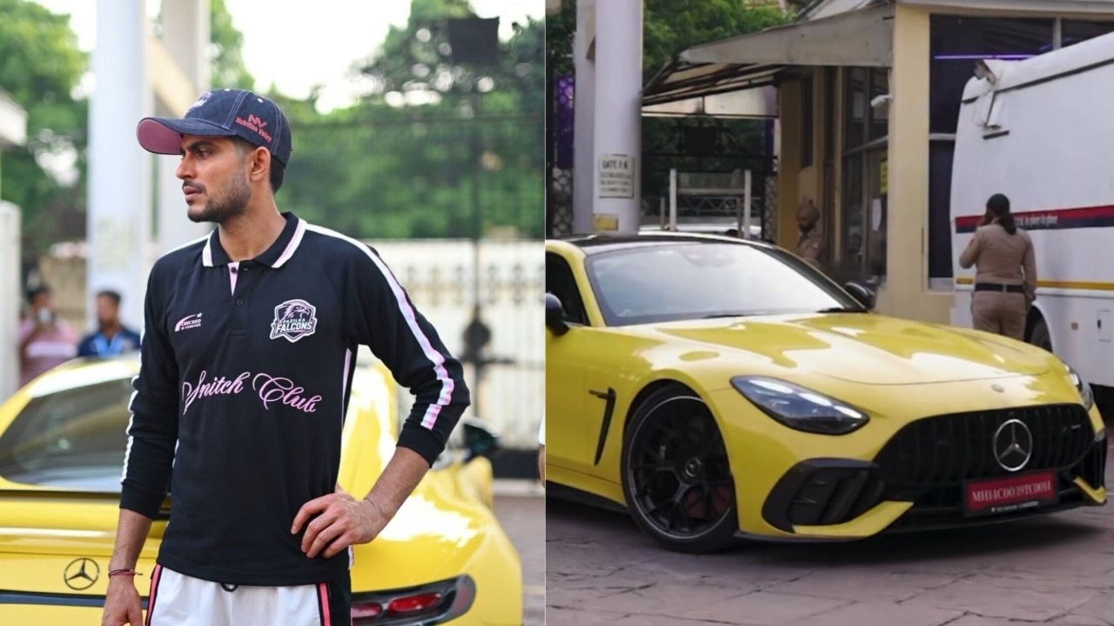 What is the cost of Shubman Gill's Mercedes-Benz spotted at Sher-e
