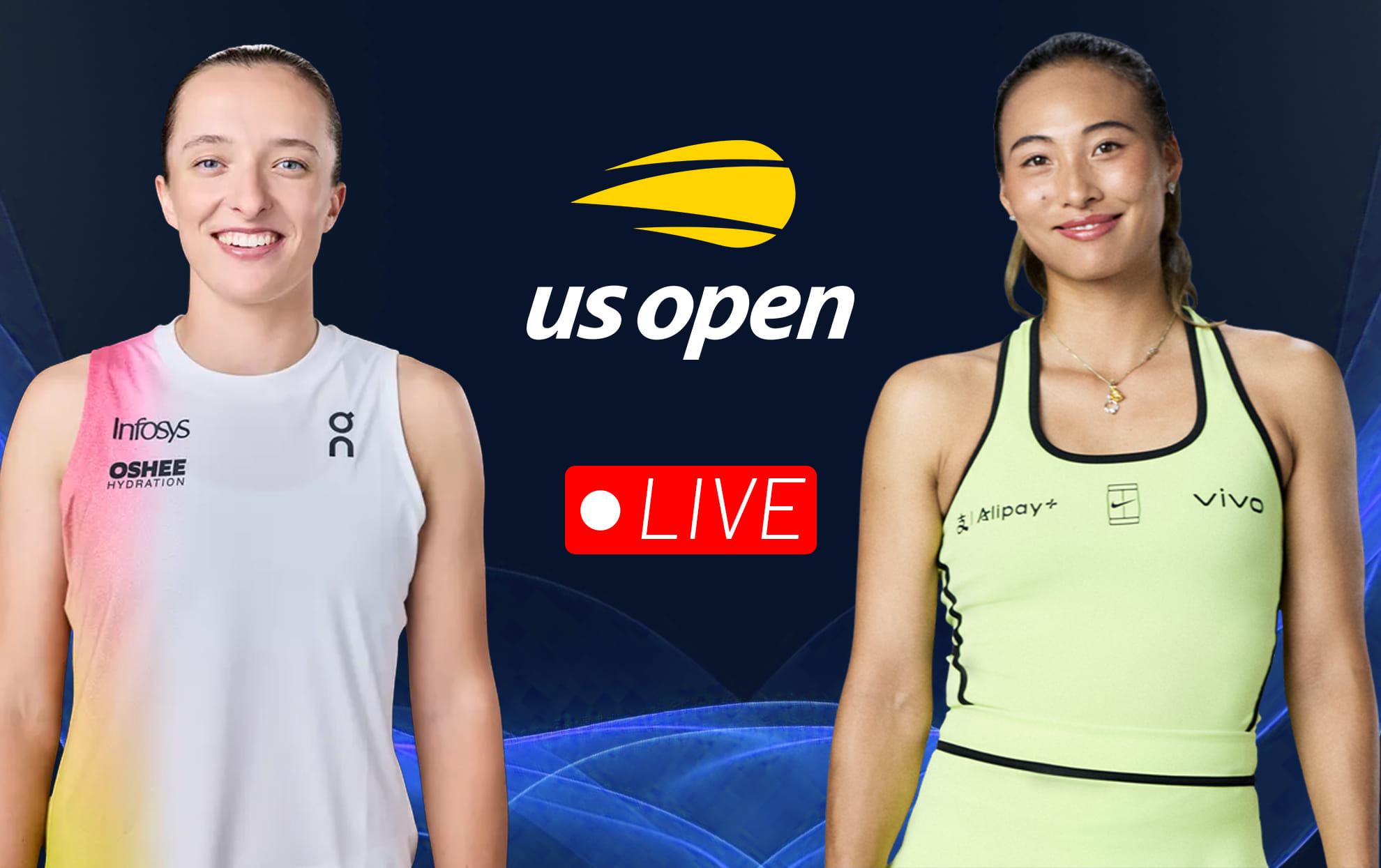 Iga Swiatek vs Qinwen Zheng live streaming, TV channel, where & how to watch: US Open 2026