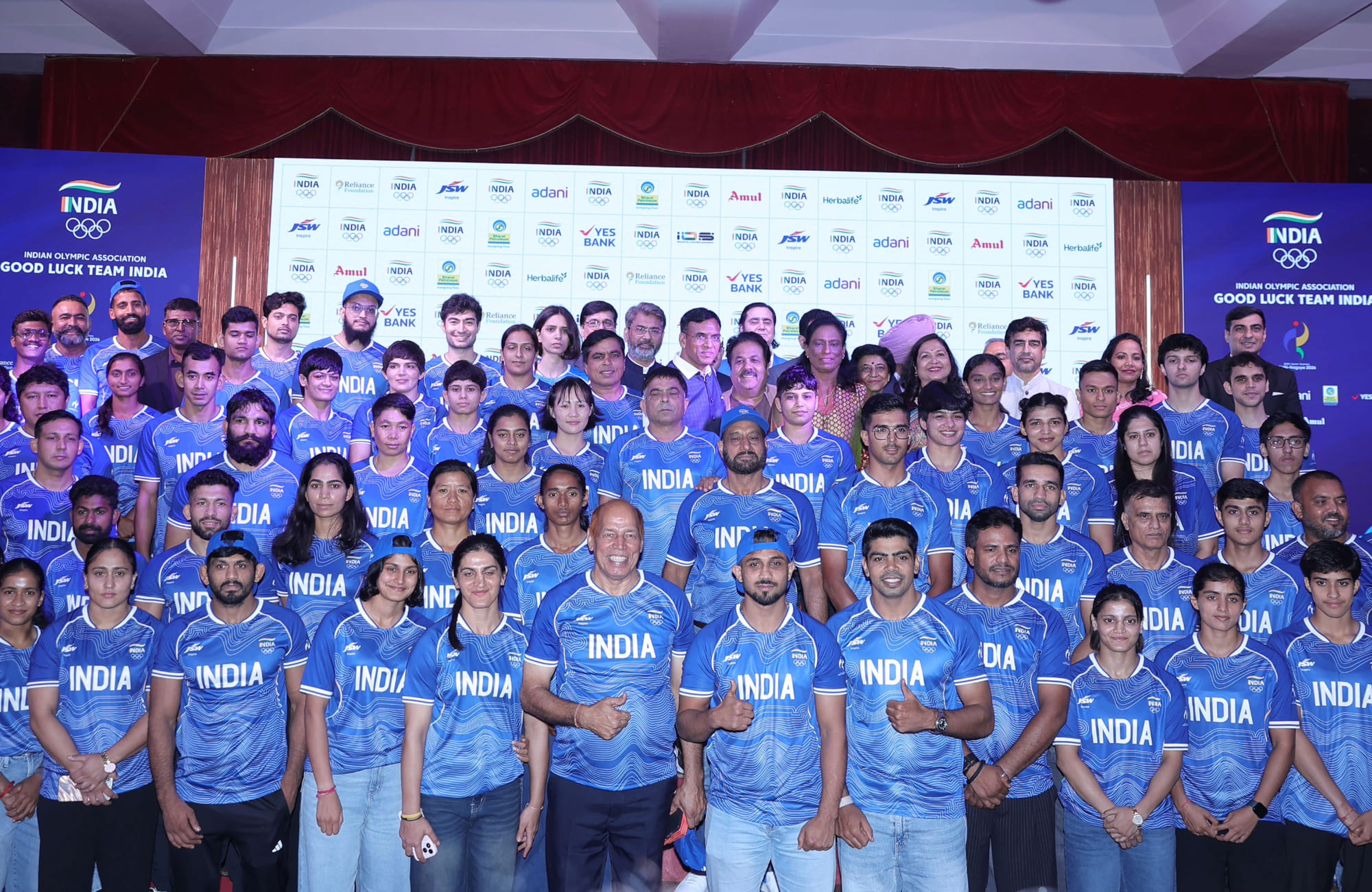 Asian Games 2026: Indian contingent gets grand send-off