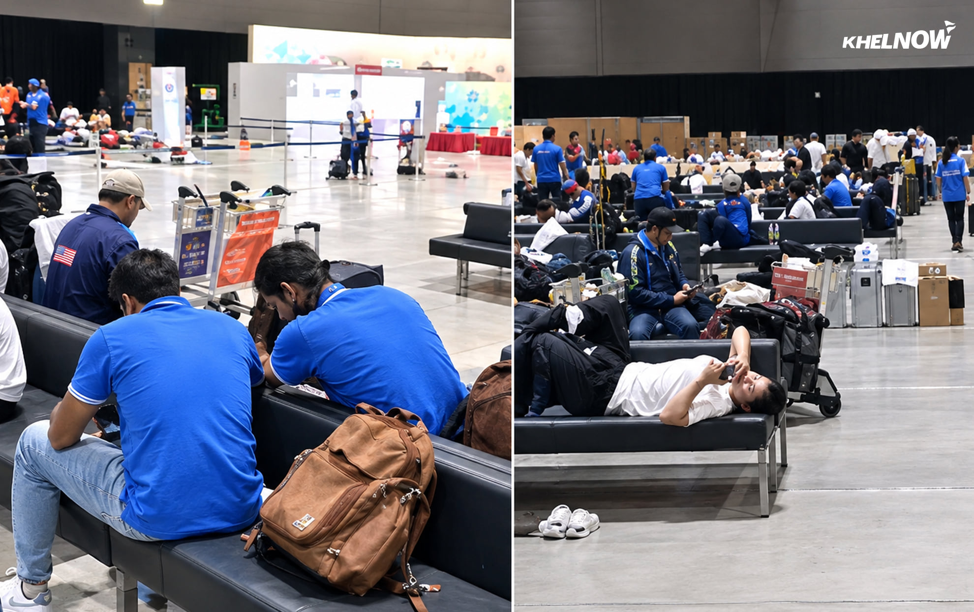 WATCH: Indian athletes stranded for 14 hours in Nagoya before Asian Games 2026