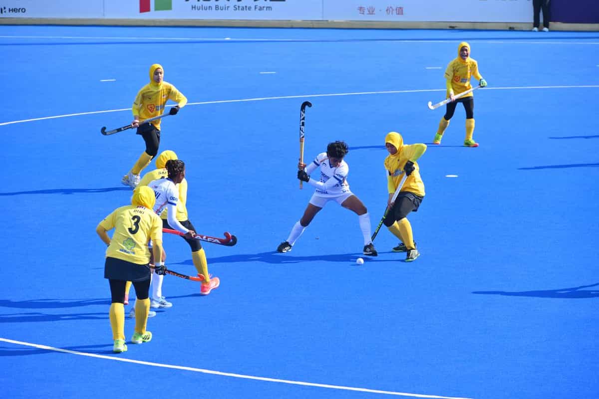 AHF Women's Junior Asia Cup 2026, India vs Malaysia