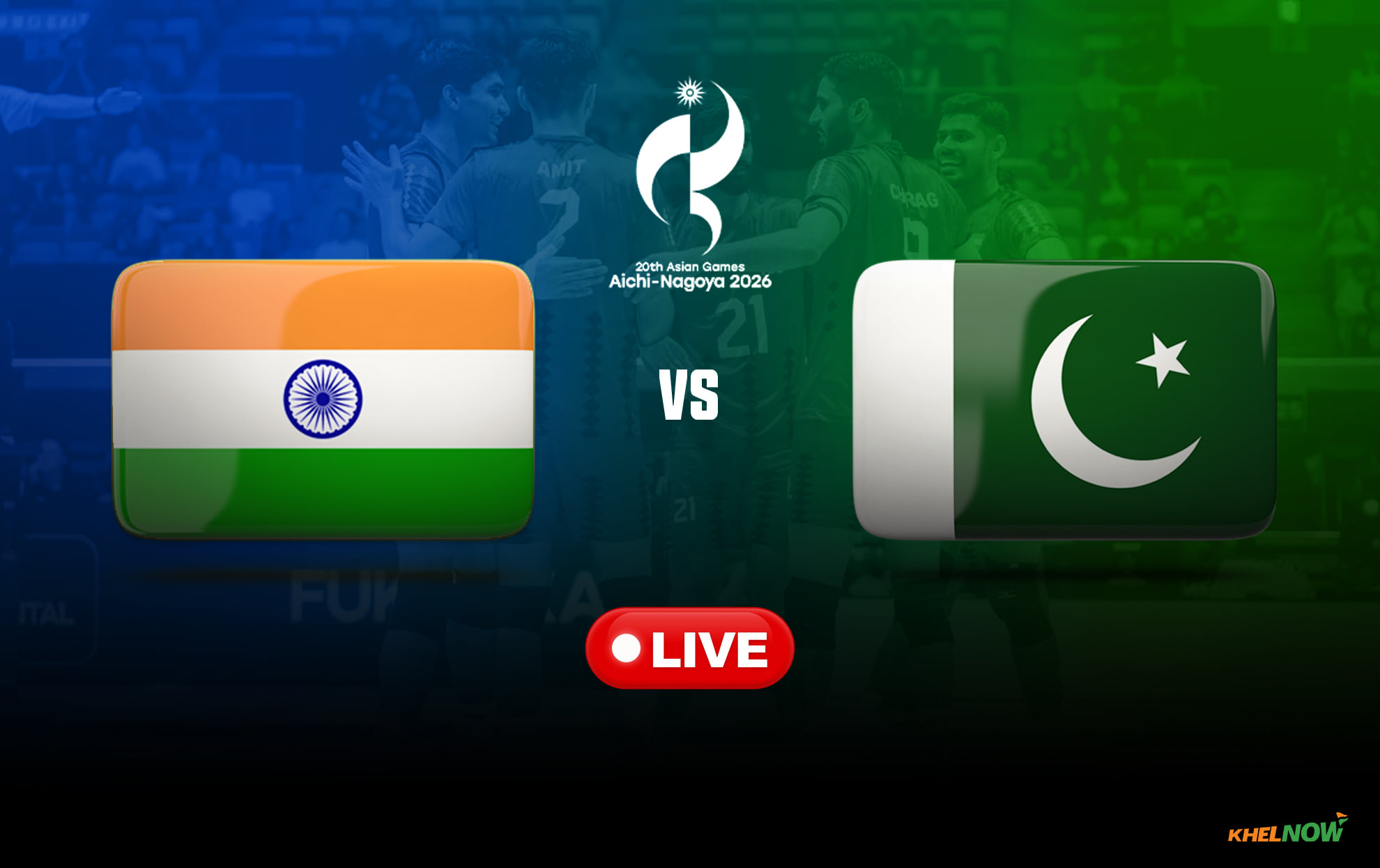 Asian Games 2026: India vs Pakistan volleyball live streaming, TV channel, where and how to watch quarter-final match?