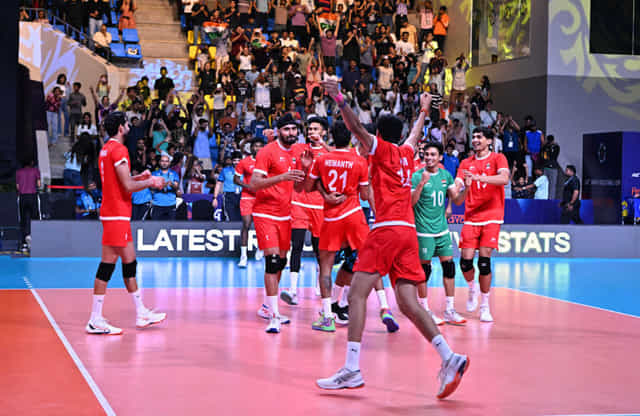 India vs China Live Updates, AVC Men's Volleyball Continental Championship 2026