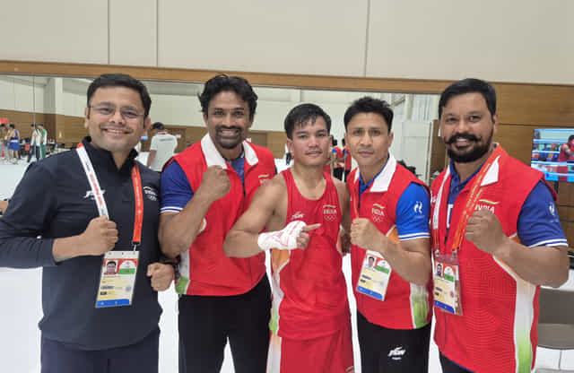Asian Games 2026: Jadumani Singh beats Nepal’s Chandra Bahadur Thapa in men’s 55kg
