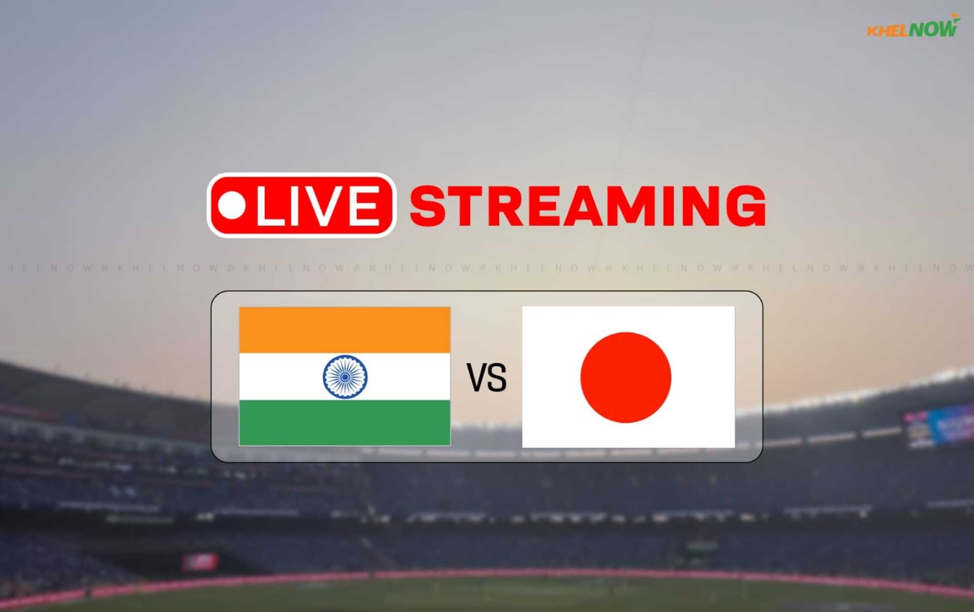 Where will Japan vs India T20I match get broadcasted?