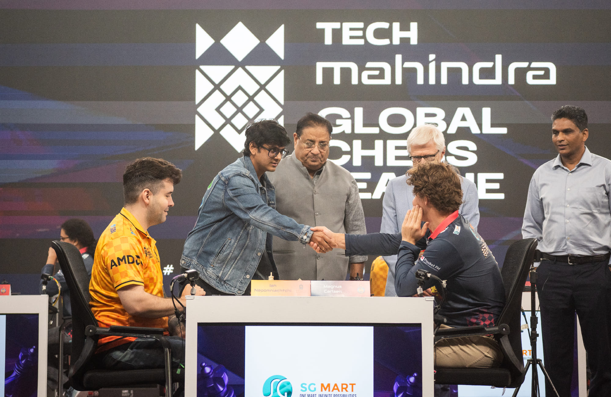 GCL 2026: Ganges Grandmasters stun leaders American Gambits 9-7, climb to second