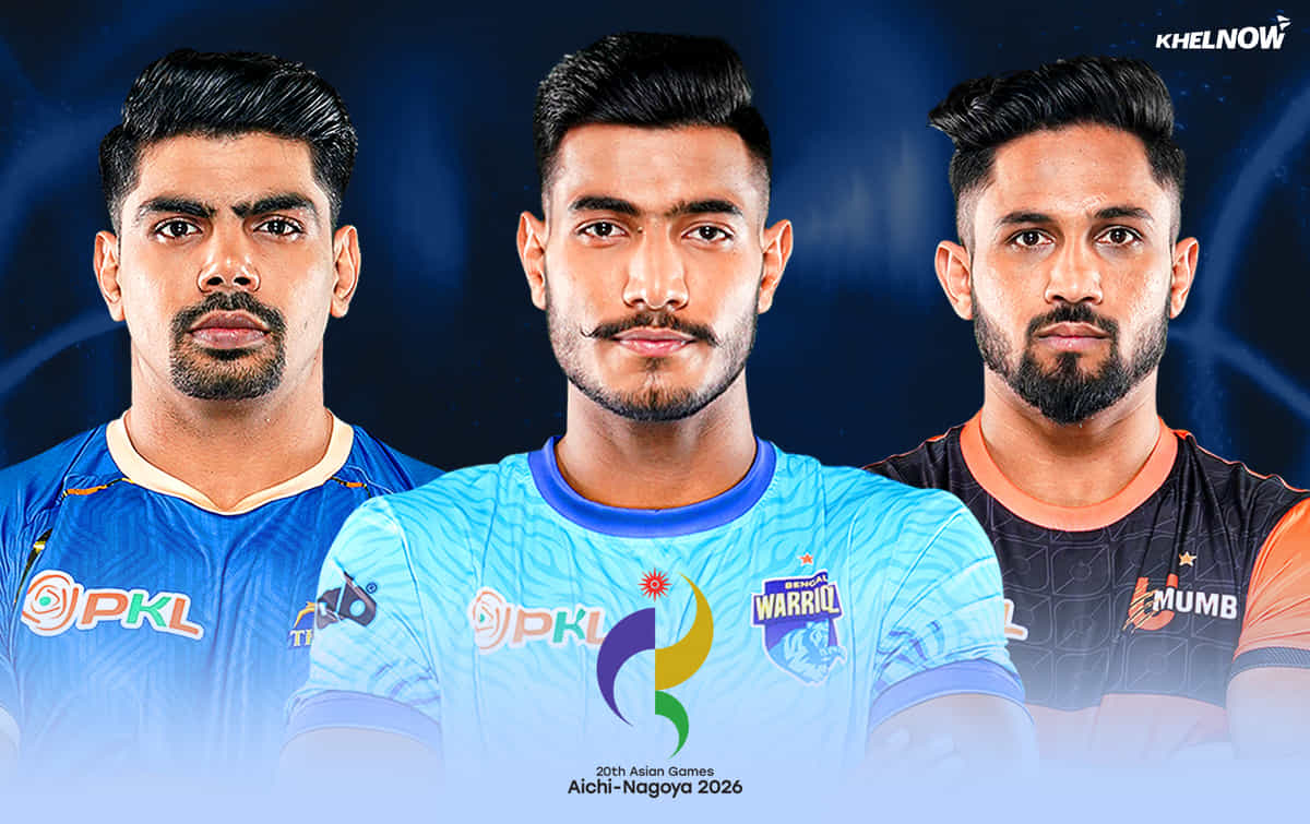 PKL team-wise representation in Indian men's kabaddi team for Asian Games 2026