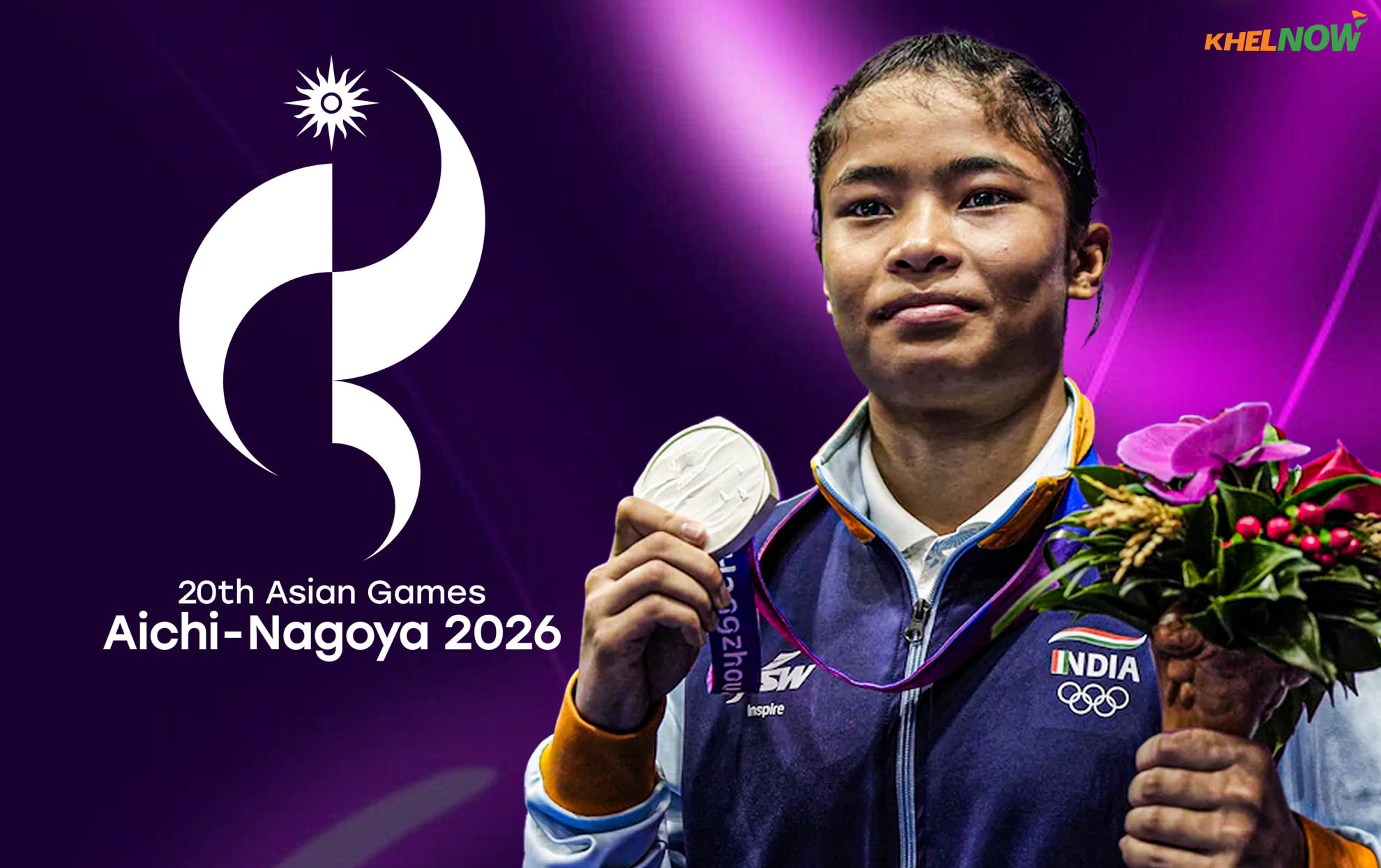Roshibina Devi bags silver in wushu at Asian Games 2026