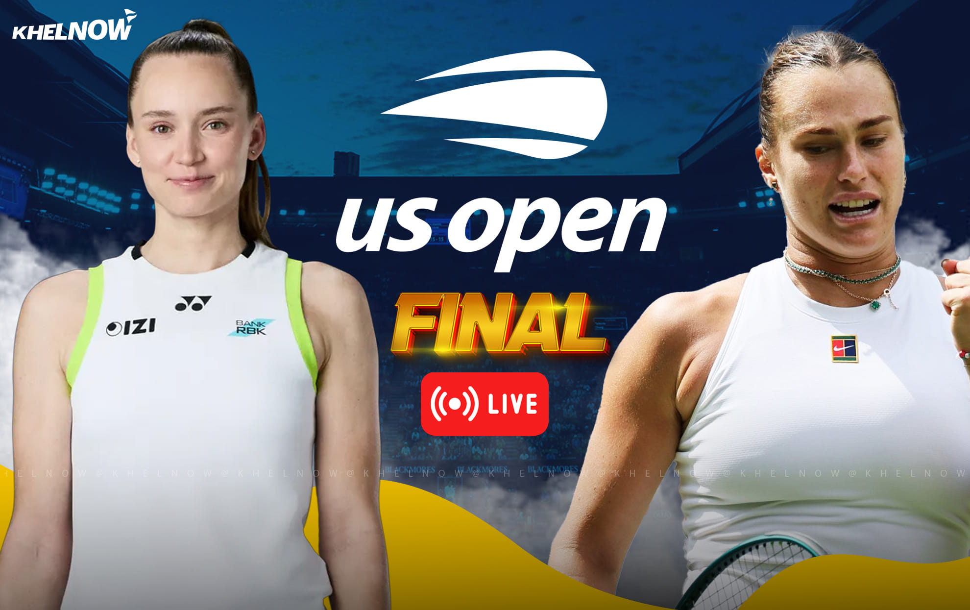 Aryna Sabalenka vs Elena Rybakina live streaming, TV channel, where & how to watch: US Open 2026