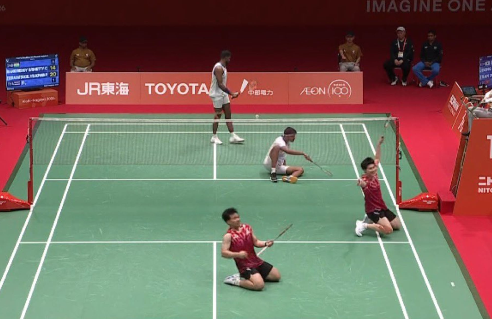 Badminton Day 1 Recap: Satwik-Chirag knocked out; Dhruv-Tanisha reaches quarters at Asian Games 2026
