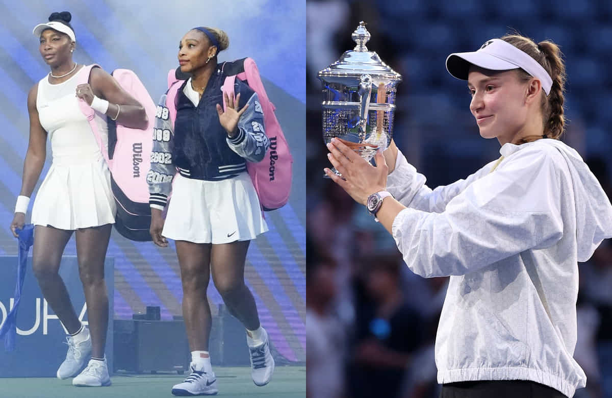 Venus Williams, Serena Williams, Elena Rybakina -- US Open 2026