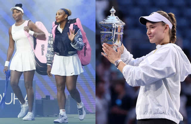 Venus Williams, Serena Williams, Elena Rybakina -- US Open 2026