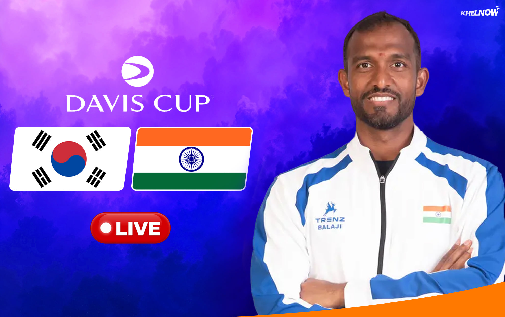 South Korea vs India Day 2 Live Updates, Davis Cup 2026 Qualifiers