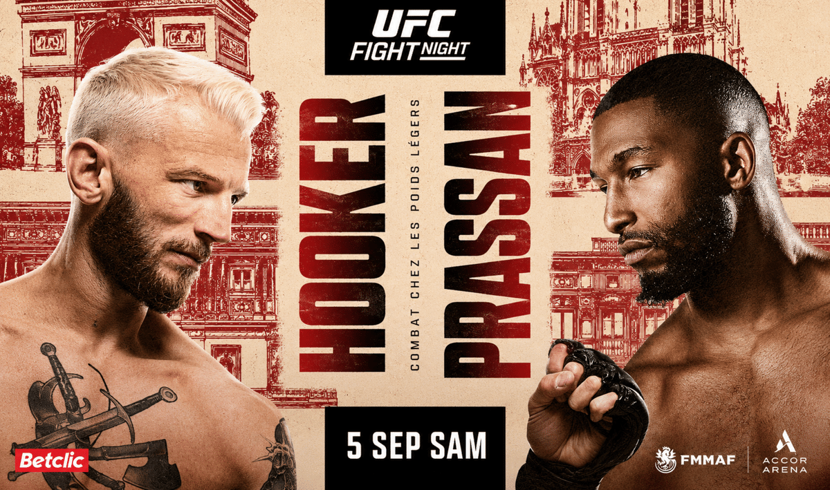 UFC Paris Hooker vs Parnasse (X@UFC)