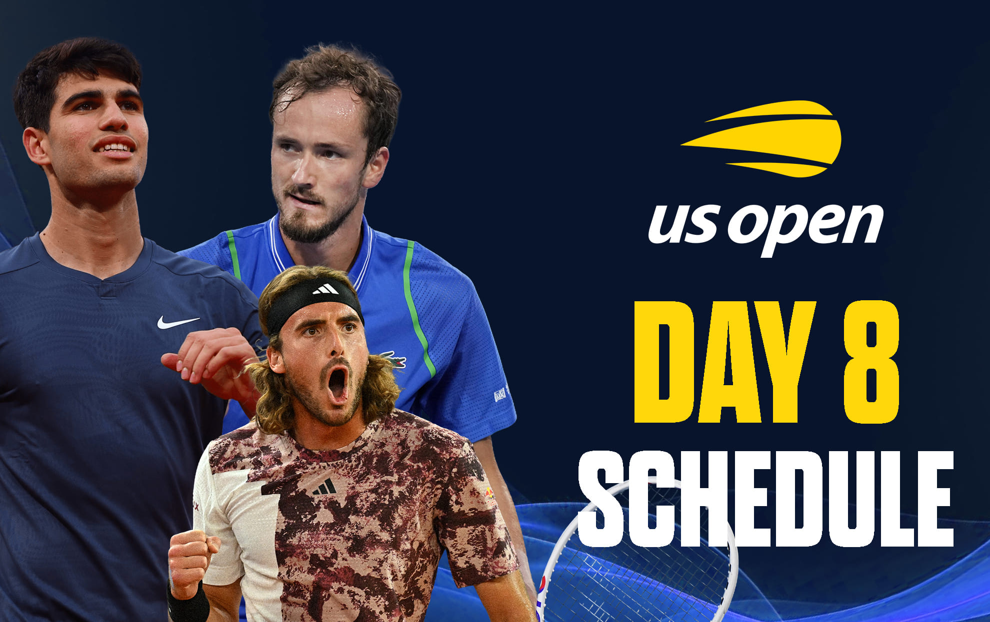 US Open 2026: Full updated schedule for Sunday (September 6), Day 8