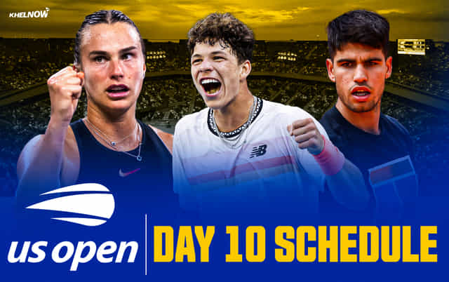 US Open 2026, Day 10 schedule