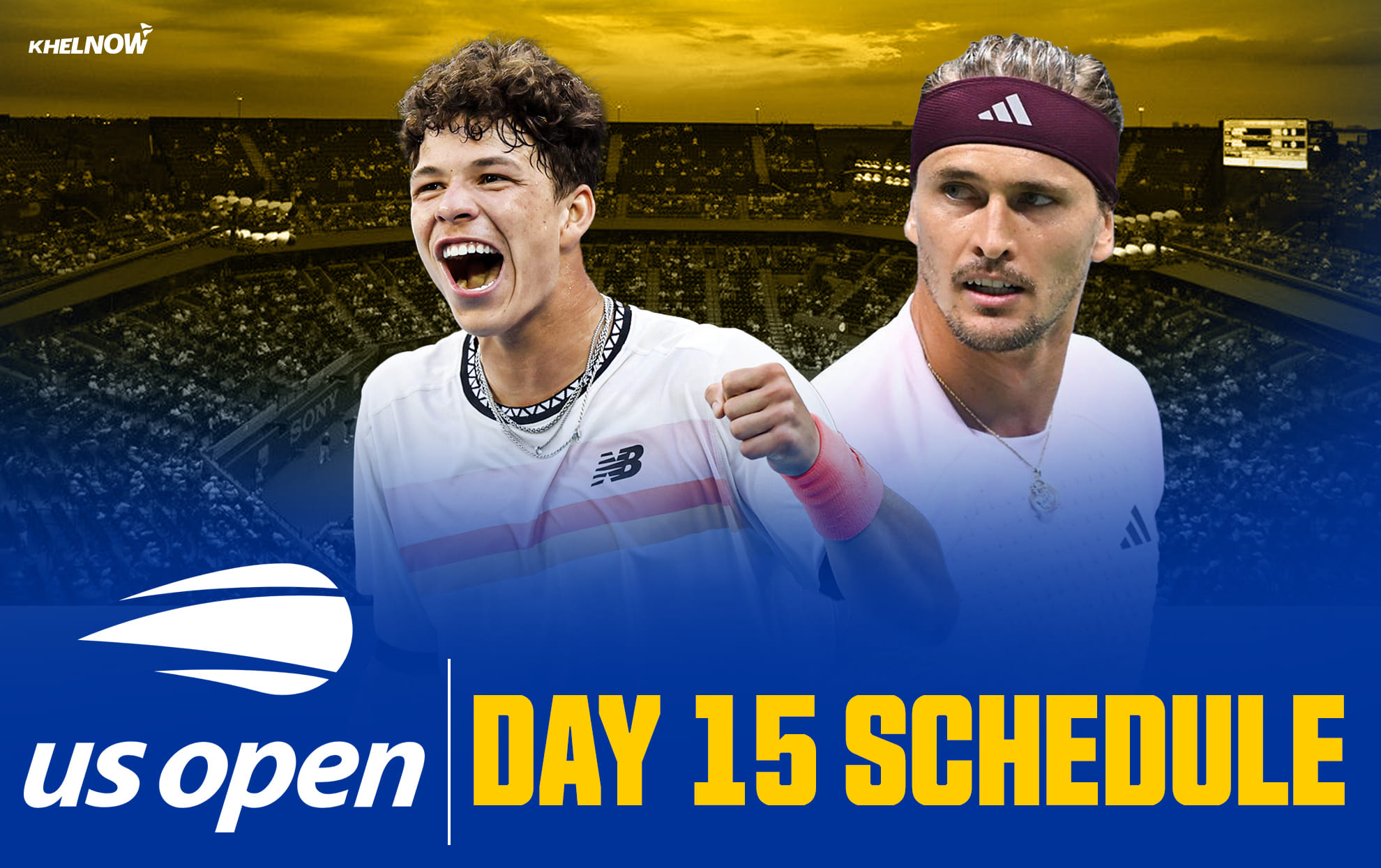 US Open 2026: Full updated schedule for today (September 13), Day 15