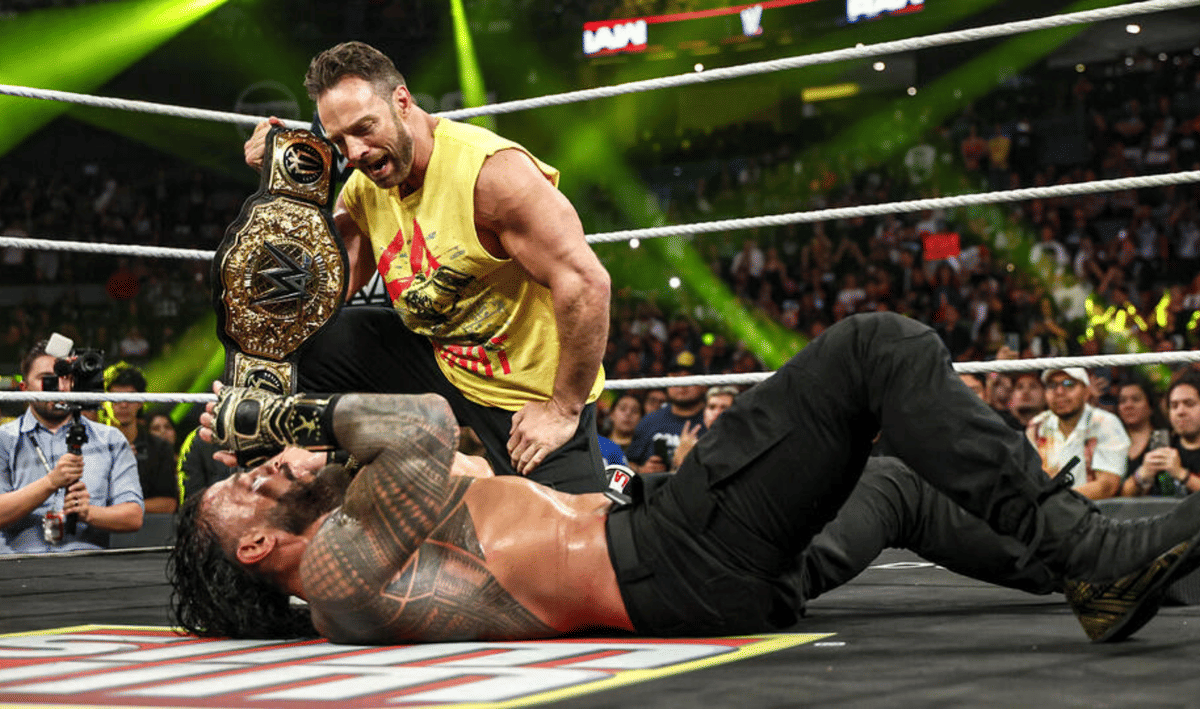 WWE Raw September 14, 2026 LA Knight attacks Roman Reigns