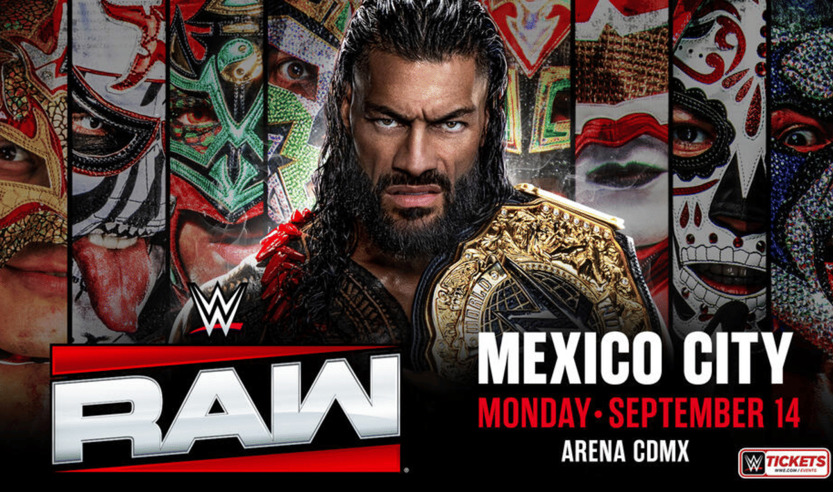 WWE Raw, September 14, 26 Mexico City
