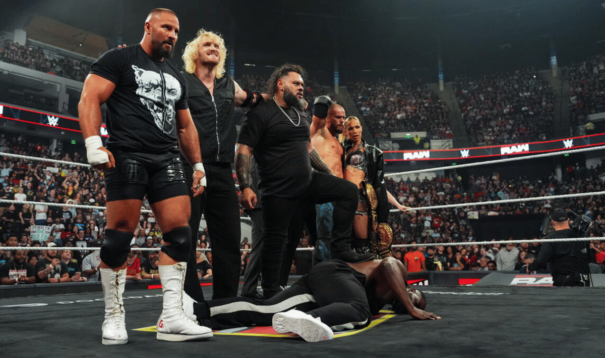WWE Raw, September 7, 26 The Vision stands tall over Oba Femi