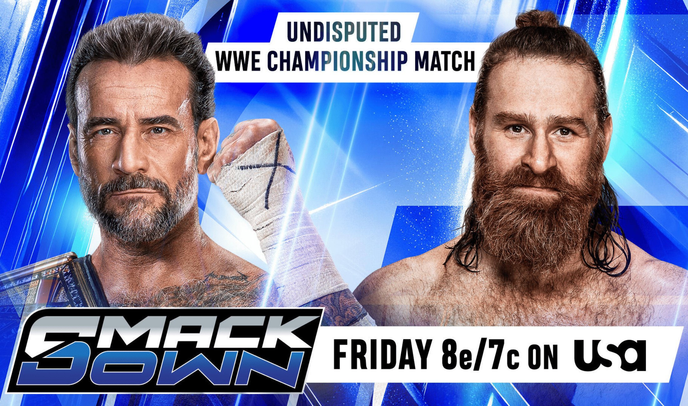 WWE SmackDown Sep 11, 26 CM Punk vs Sami Zayn
