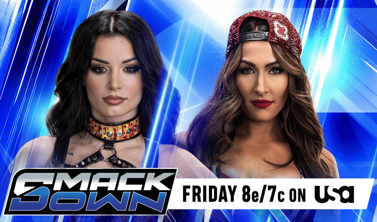WWE SmackDown Sep 11, 26 Paige vs Nikki Bella