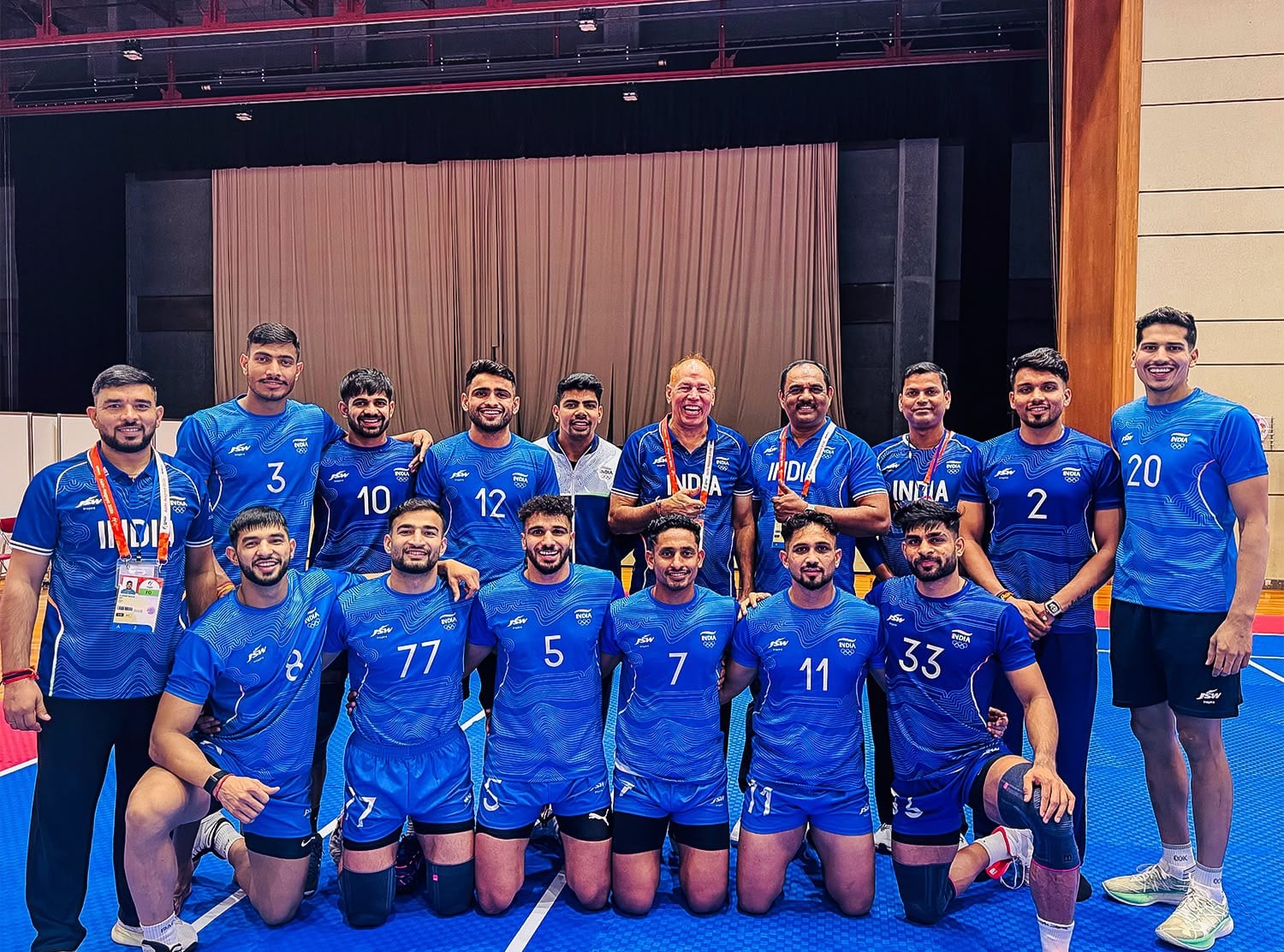 Ashu Malik, Devank Dalal shine as Indian men's kabaddi team thrash Japan in first match at Asian Games 2026