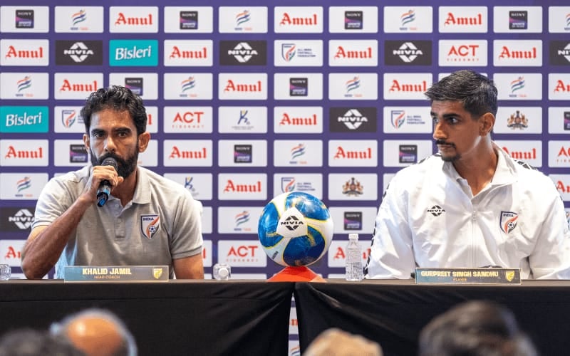 "We want to be a team which is difficult to play": Gurpreet Singh Sandhu & Khalid Jamil share thoughts ahead of India vs Panama
