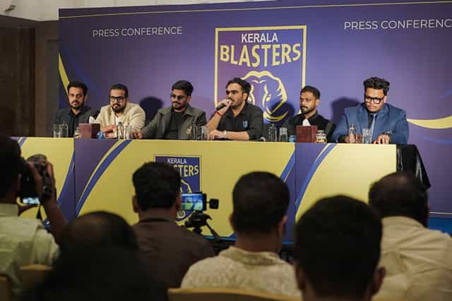 "Our only objective is to win the trophy": Kerala Blasters FC's new management addresses the media after takeover