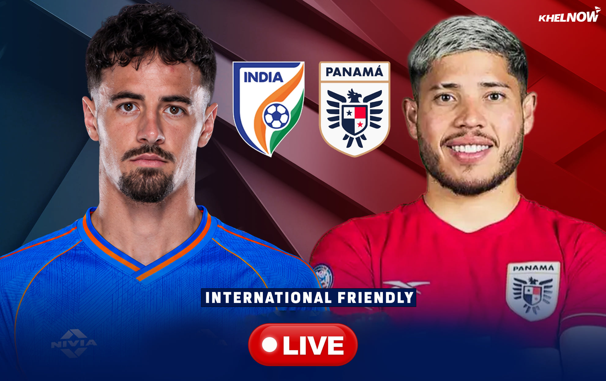 India vs Panama LIVE: International friendly 2026