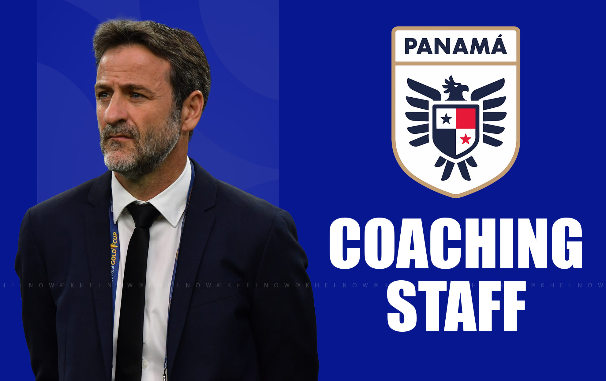 Panama&rsquo;s coaching staff for friendly against India