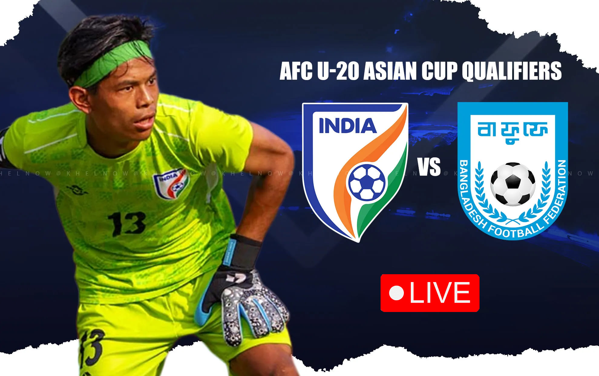 India U-20 vs Bangladesh U-20 Live: Follow AFC U-20 Asian Cup 2027 Qualifiers Live