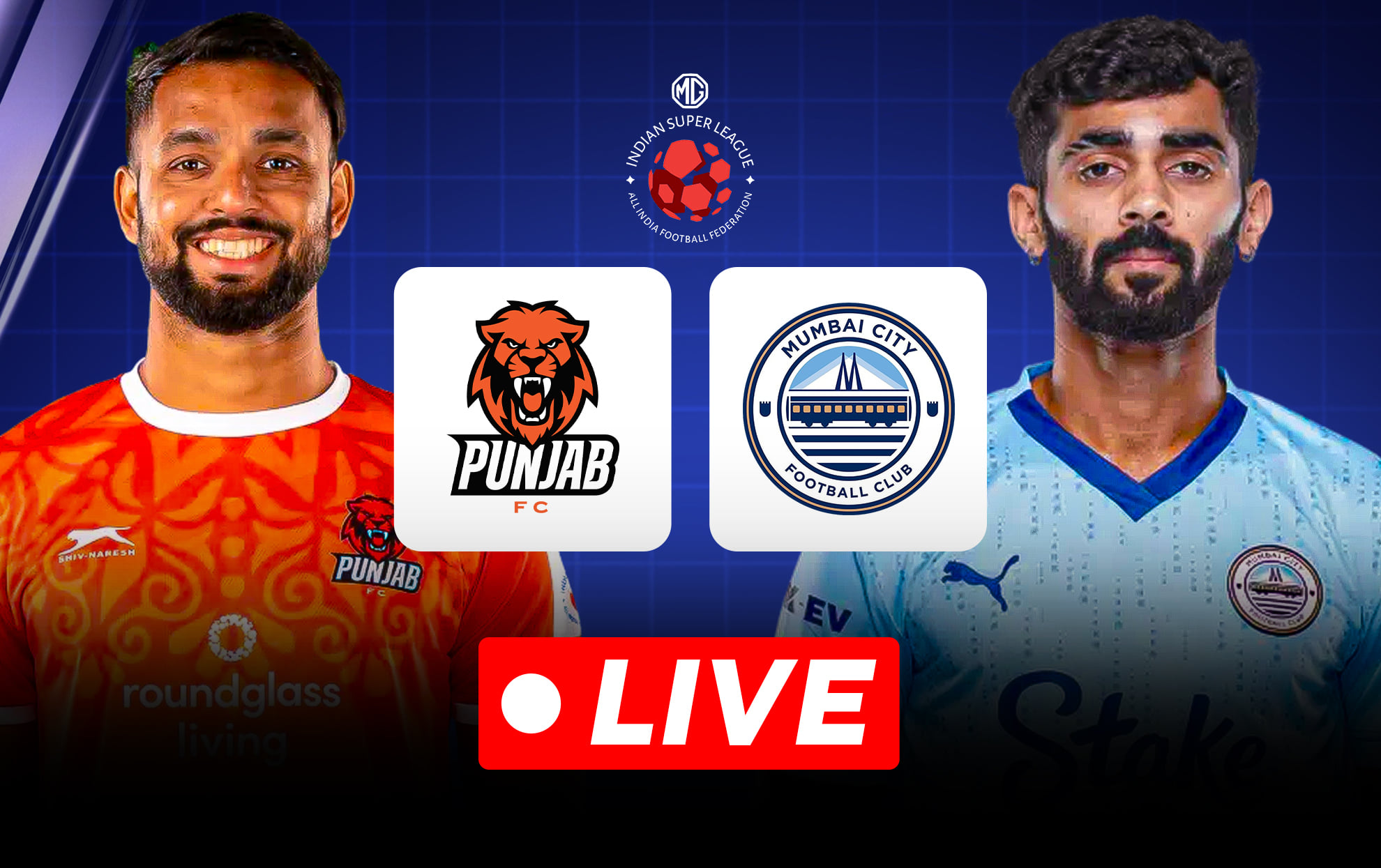 Punjab FC vs Mumbai City FC Live: Follow live of ISL 2026-27 season game