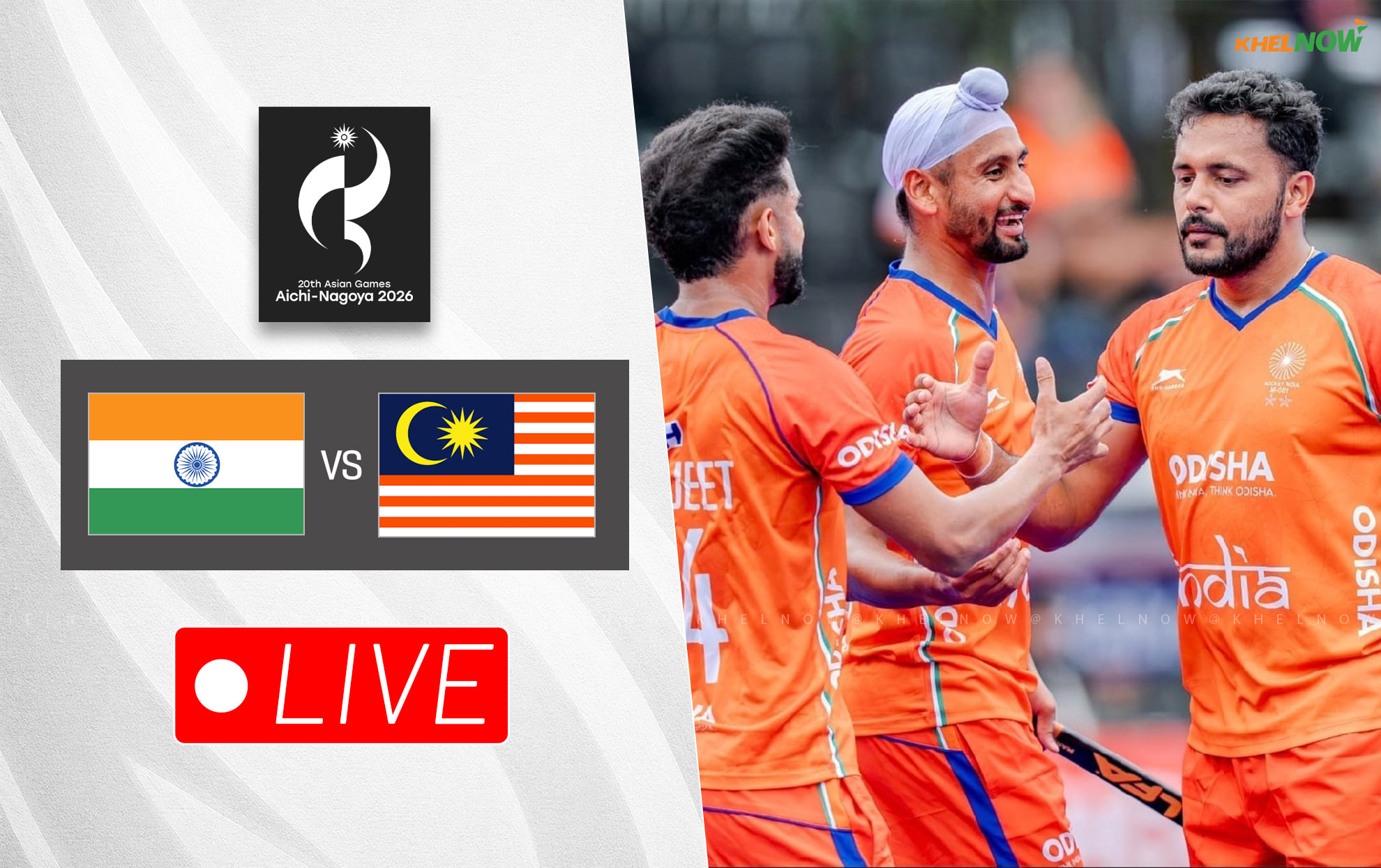 India vs Malaysia final live streaming, TV channel, where and how to watch men’s hockey match at Asian Games 2026?