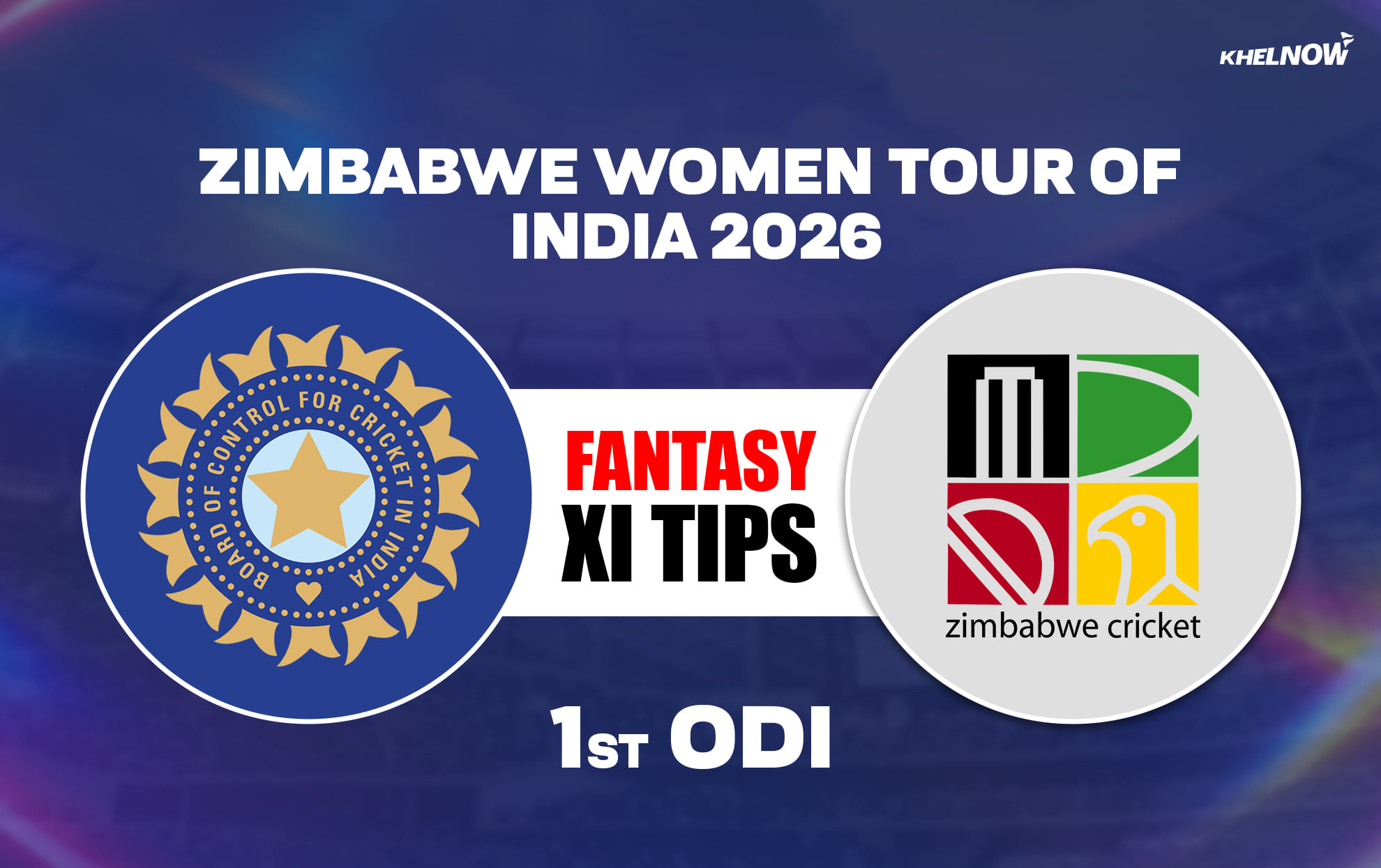 IND-W vs ZIM-W Dream11 Prediction, Dream11 Playing XI, Today 1st ODI, Zimbabwe Women tour of India 2026