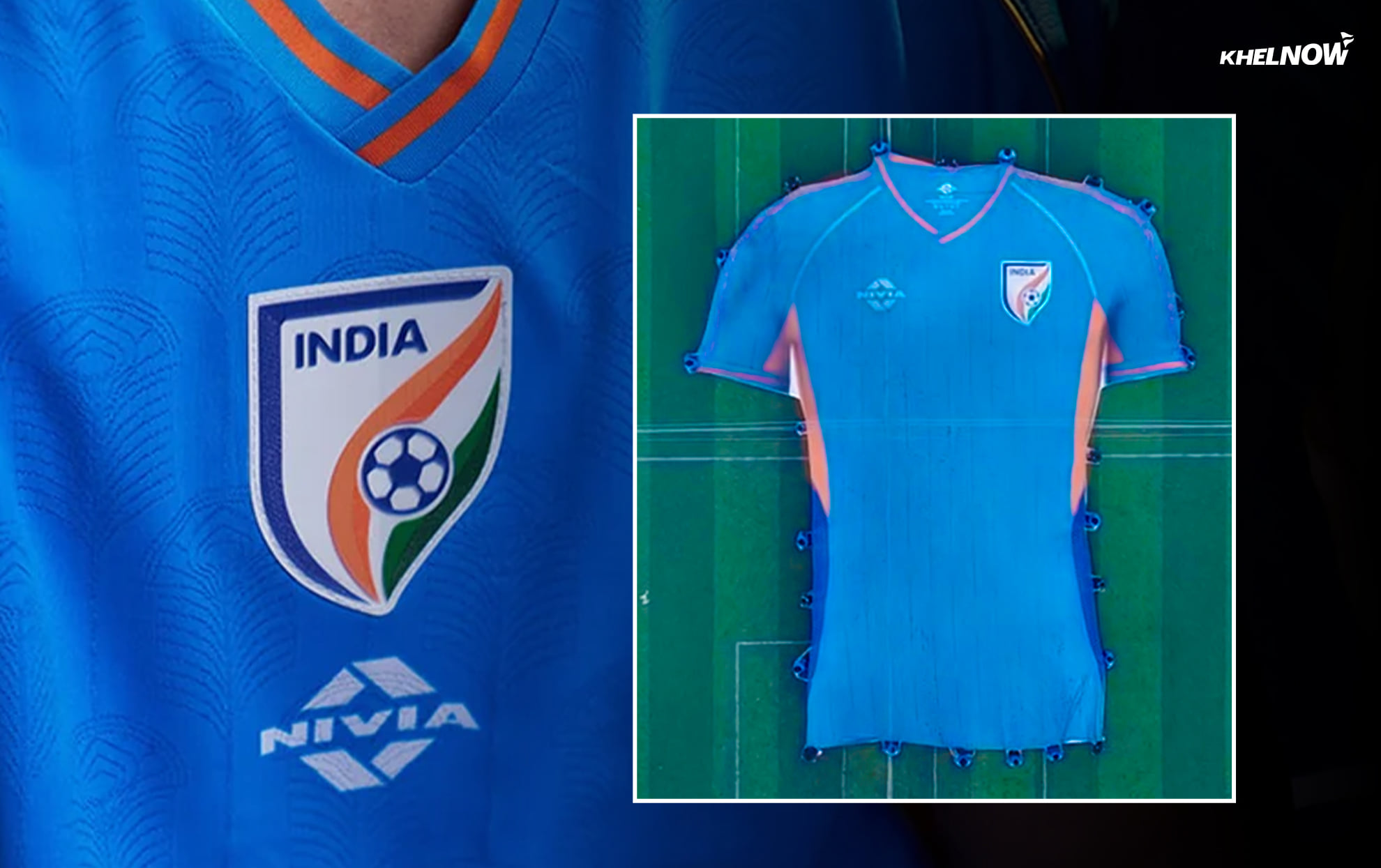 Nivia unveil 70-foot Indian football team jersey ahead of Uruguay showdown