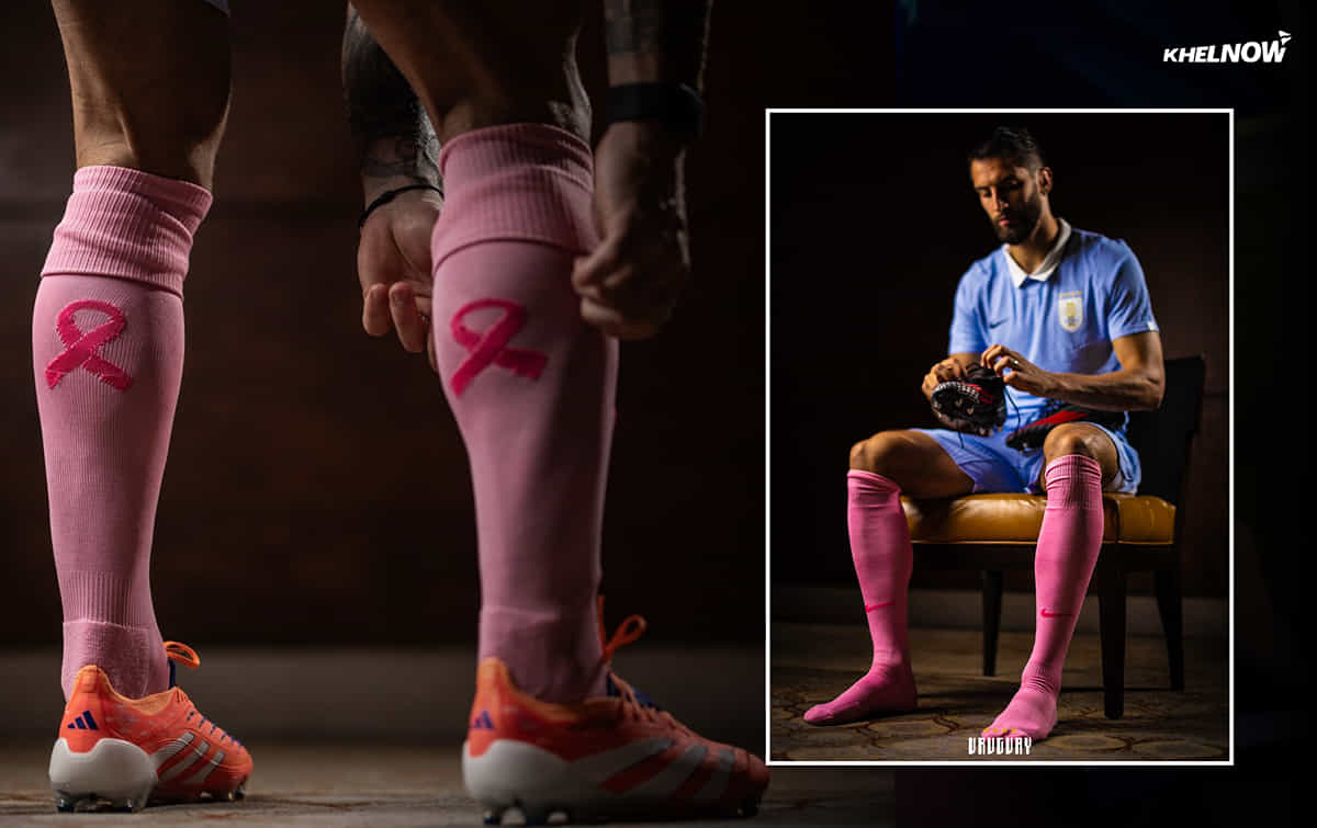 Uruguay to Wear Pink Socks Against India for Breast Cancer Awareness Initiative
