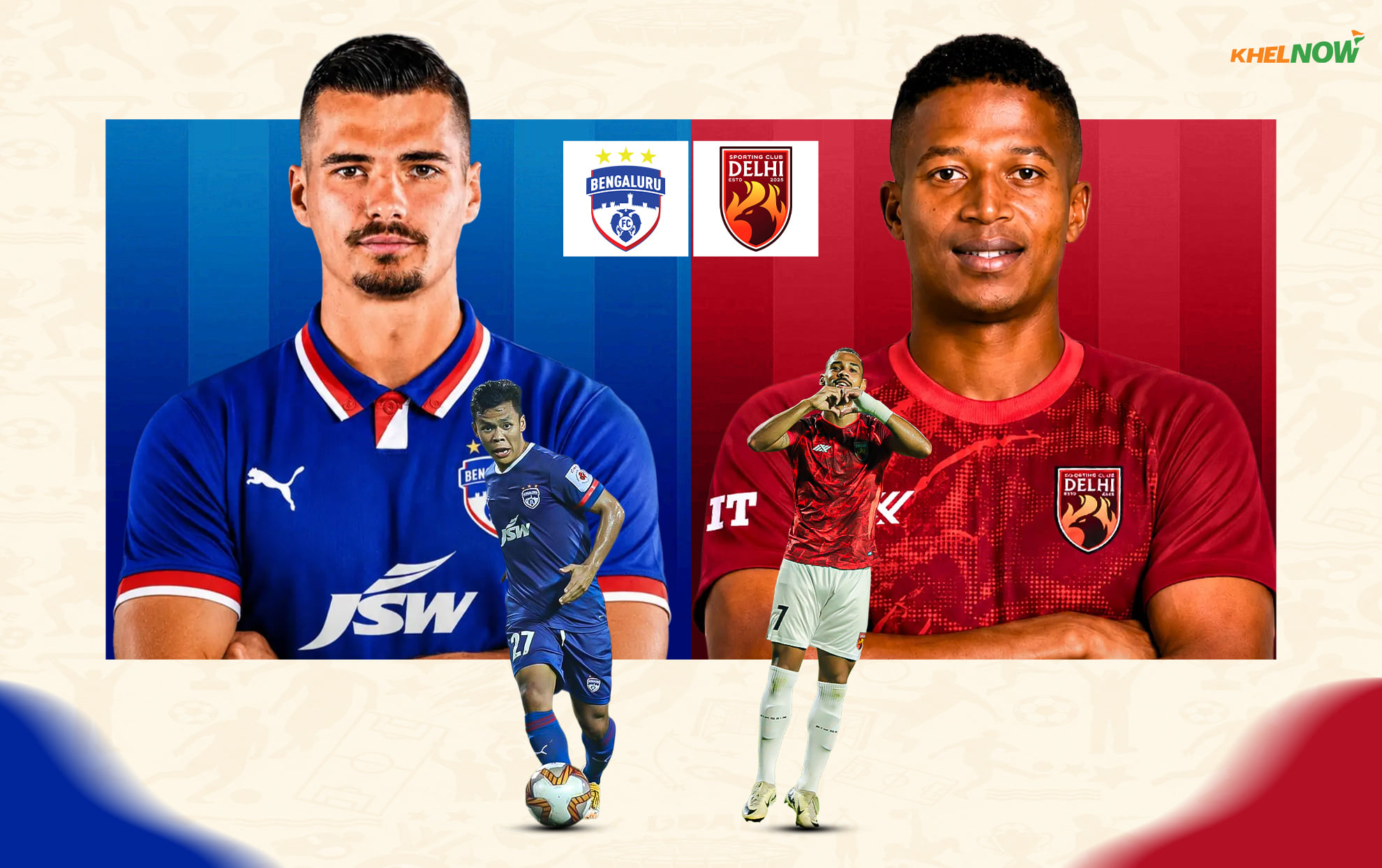Bengaluru FC vs SC Delhi: Player battles to watch out for in ISL 2026-27
