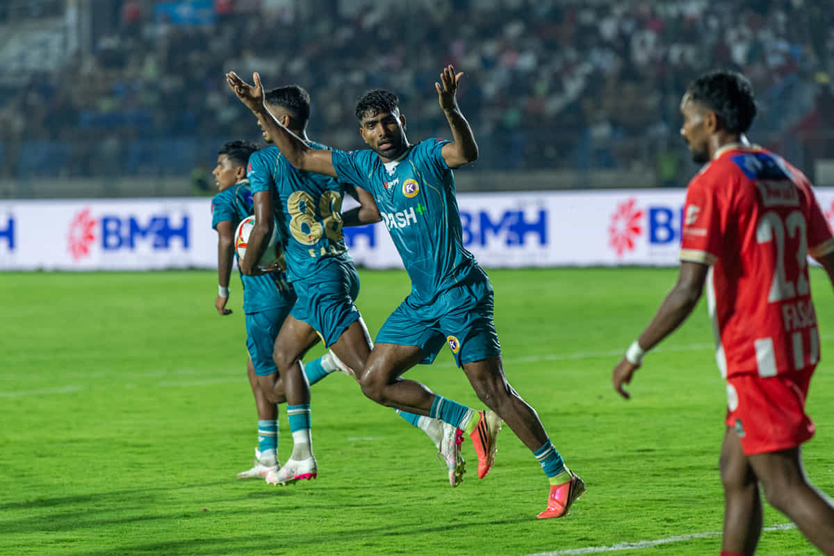 During the match played between Kannur Warriors FC and Forca Kochi FC in the Super League Kerala 2026 , Season 3 , held at Jawahar Municipal Stadium, Kannur on September 09th 2026

Photos : Shibu Preman  / Super League Kerala