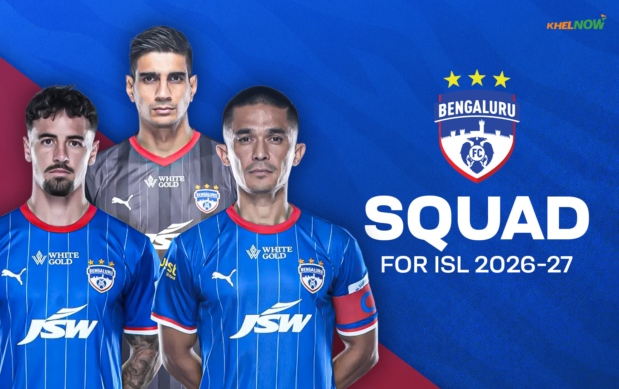 Bengaluru FC complete squad for ISL 2026-27 season